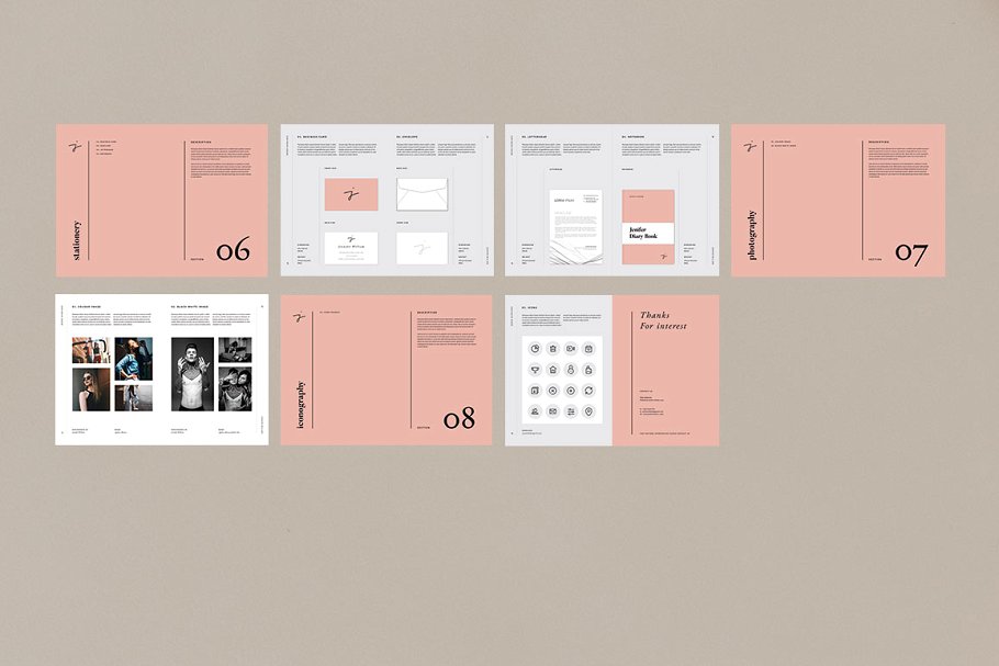 多用途时尚摄影/产品宣传册插图(22)