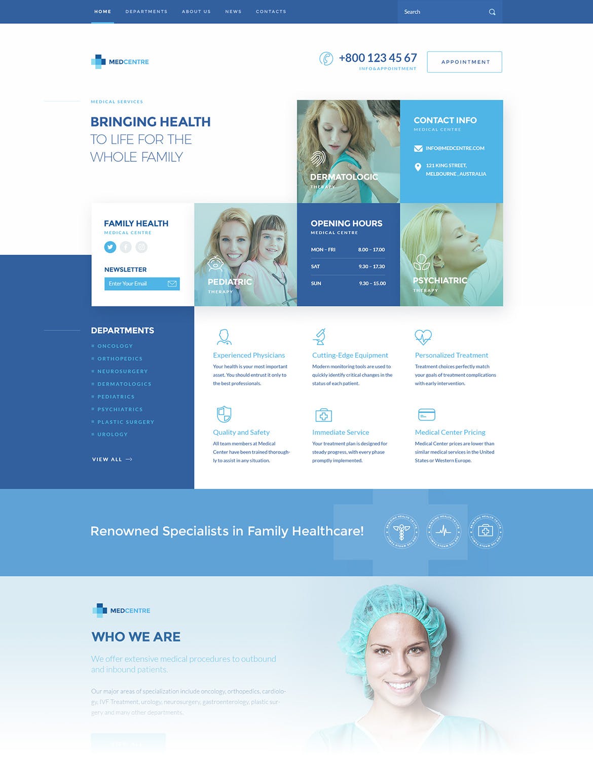 八合一多用途网站主页着陆页设计PSD模板 Zodiac – Multi-Purpose PSD Template插图(7)