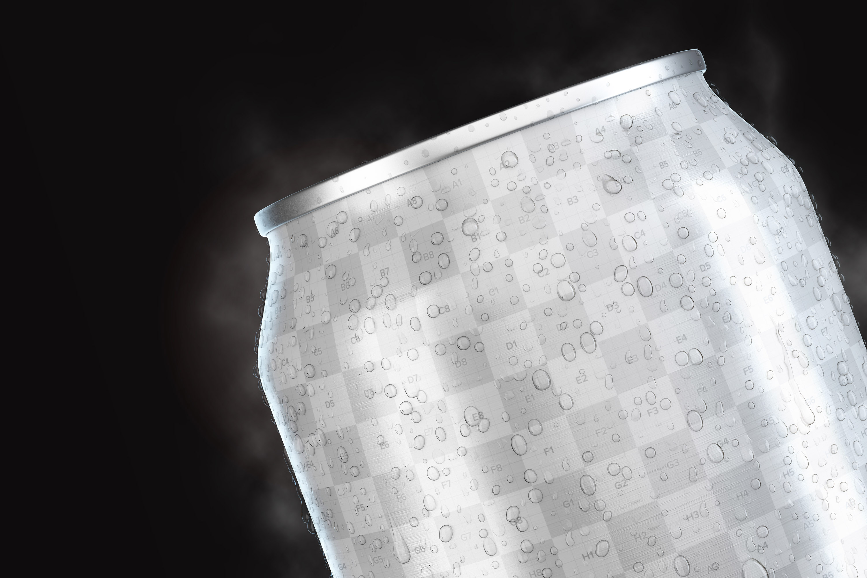 苏打饮料易拉罐罐头外观设计样机06 355ml Soda Can Mockup 06插图(1)