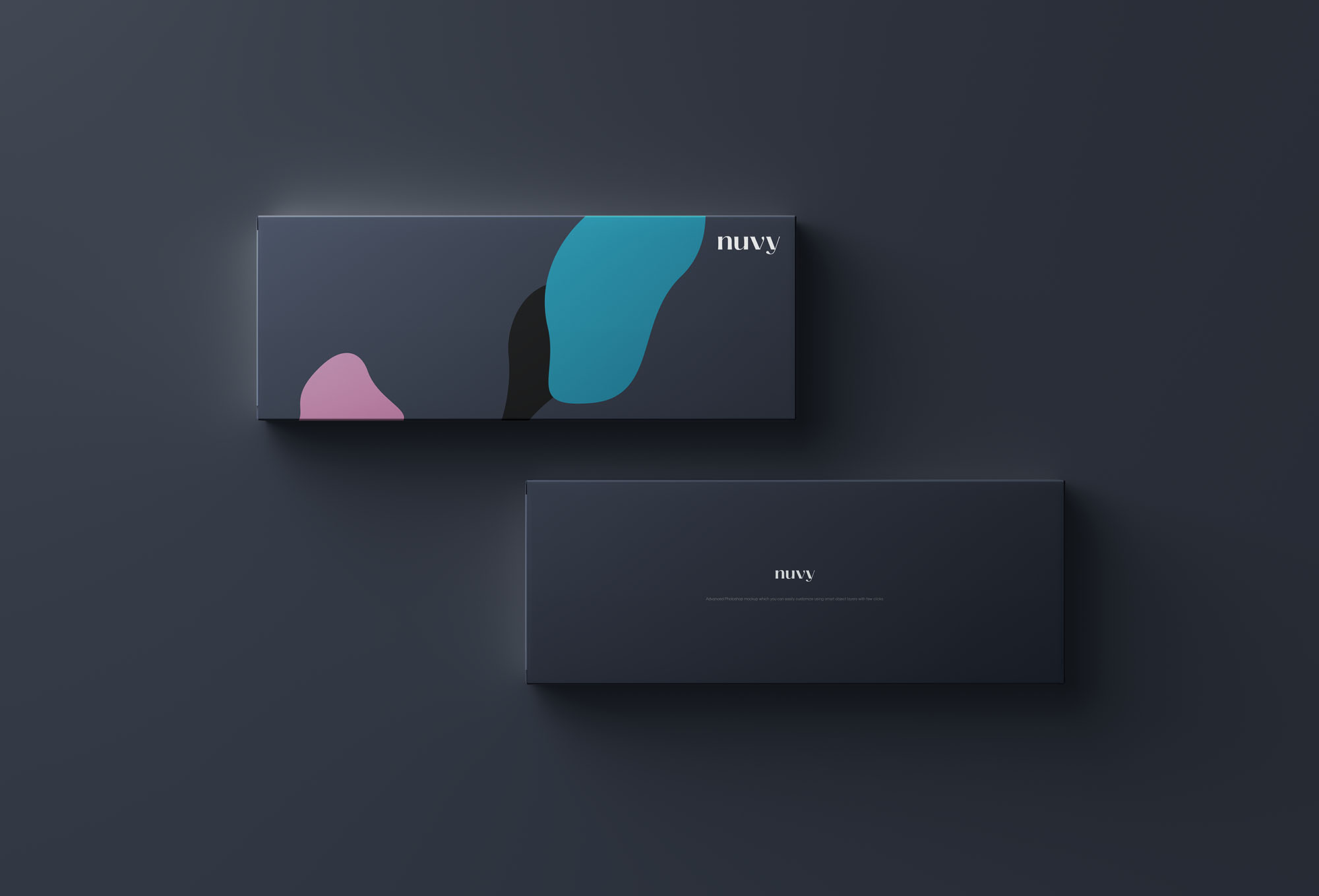 高档礼品矩形包装盒外观设计效果图素材库精选 Rectangular Box Mockup插图(11)