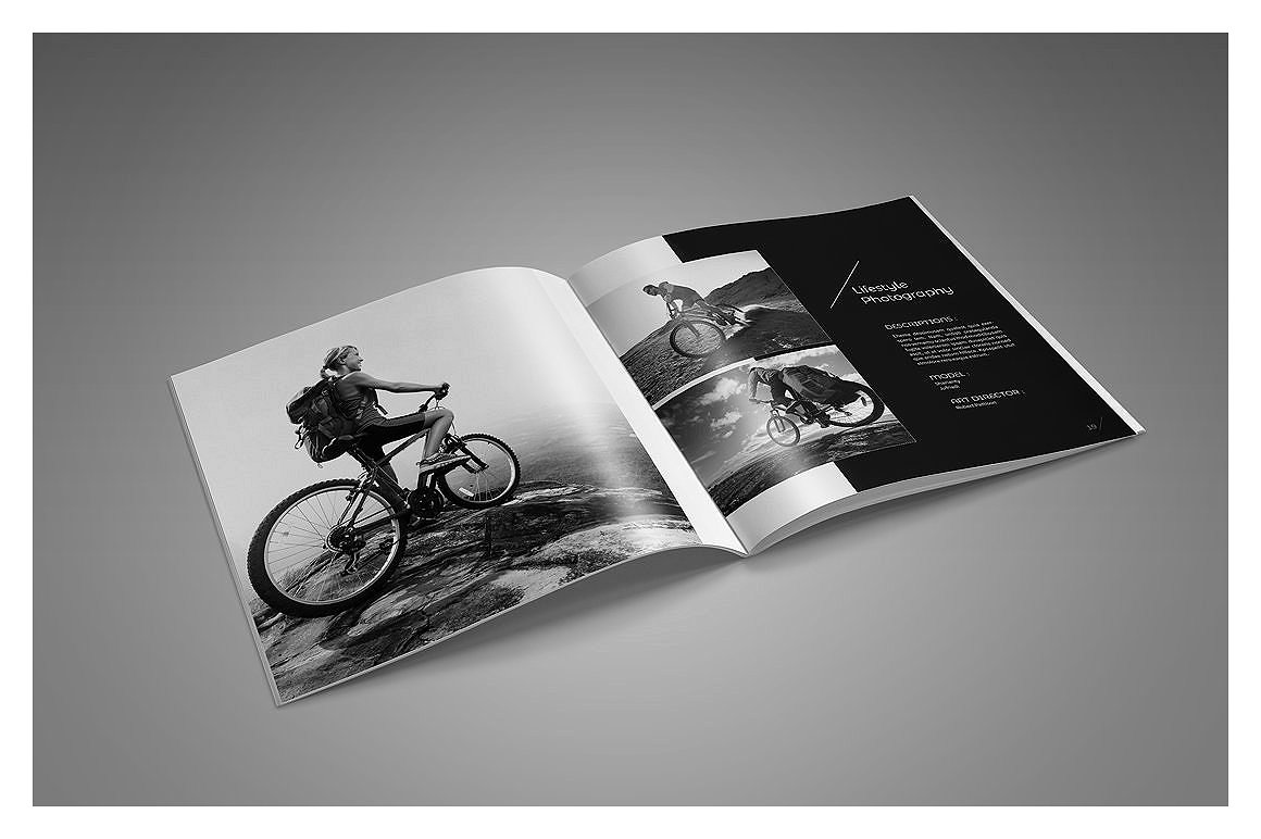 摄影作品展示杂志画册模板插图(9)