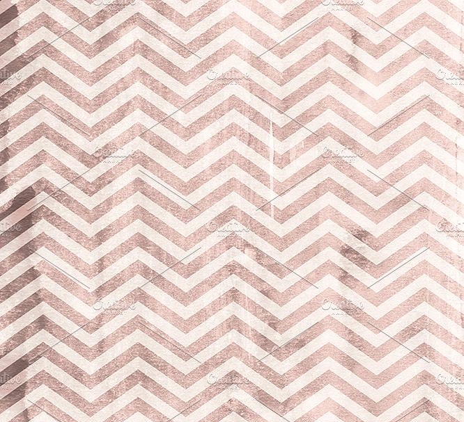 自然的玫瑰石英粉色调大理石纹理 Rose & Heather Silvered Graphics插图(4)