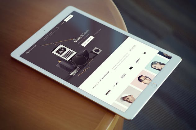 手持iPad Pro设备样机模板v7 iPad Pro Mockups v7插图(6)