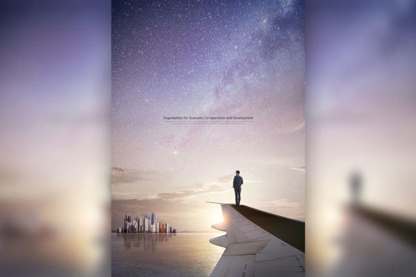 旅游出行服务商业主题广告海报模板