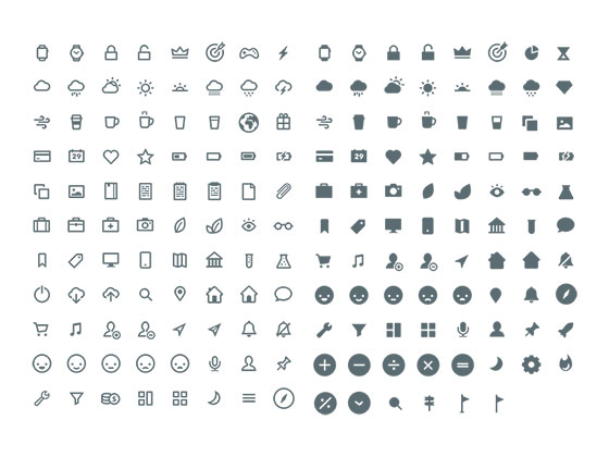 Watch Kit Icon Pack素材之家精选sketch素材