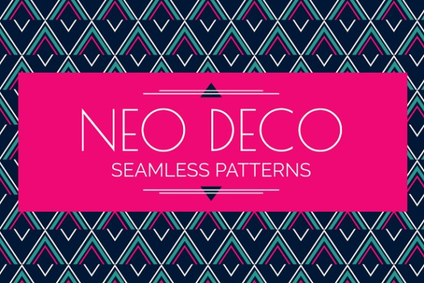 现代几何图案无缝纹理 Modern Geometric Seamless Patterns
