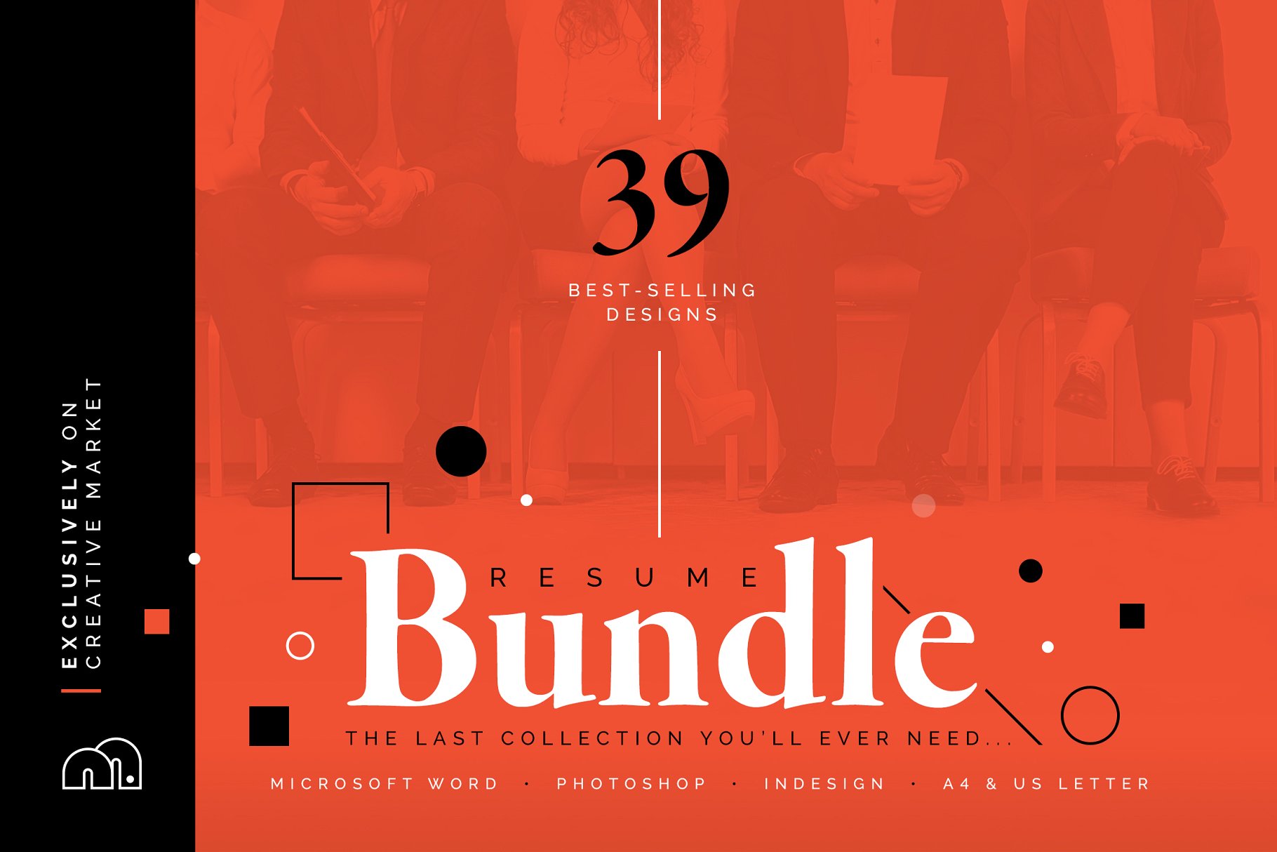 职场必备39款现代实用的简历模板 Resume/CV Bundle插图