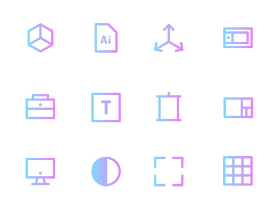 70 枚平面设计元素图标素材之家精选sketch素材