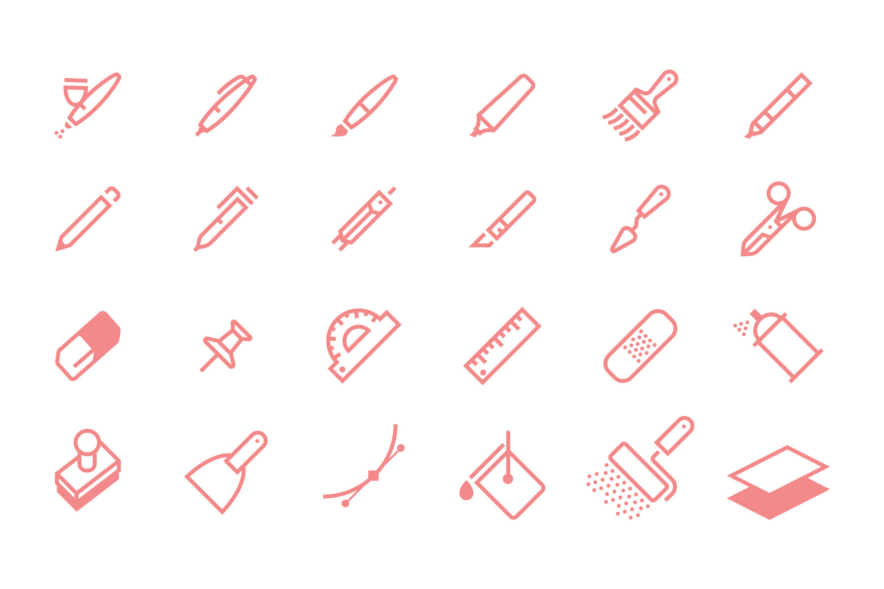 Drawing Tools Icons