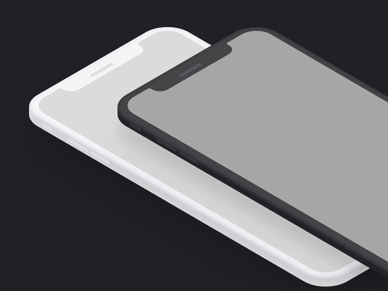 iPhone XS Max 轴测图模型素材之家精选sketch素材