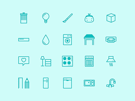 Home Icons素材之家精选sketch素材