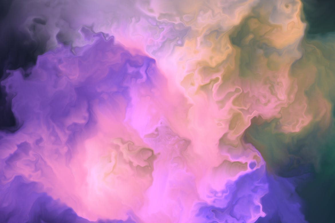 油漆手绘流动风格抽象纹理背景素材 Paint Flow Background插图(3)