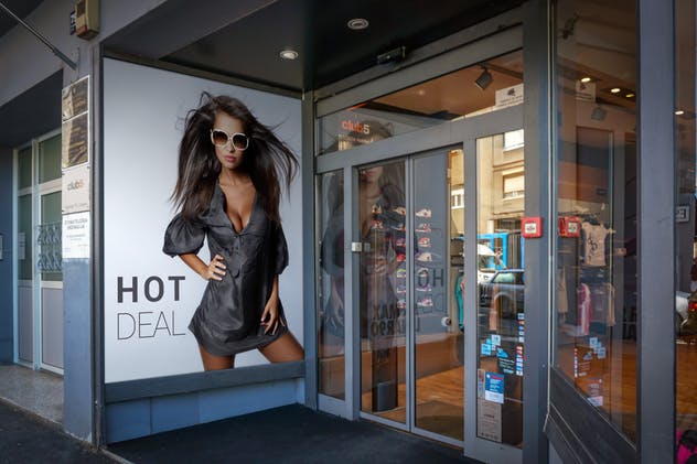 户外广告灯箱广告样机模板合集第二弹 Advertising Space Mock-up Bundle 02插图(13)