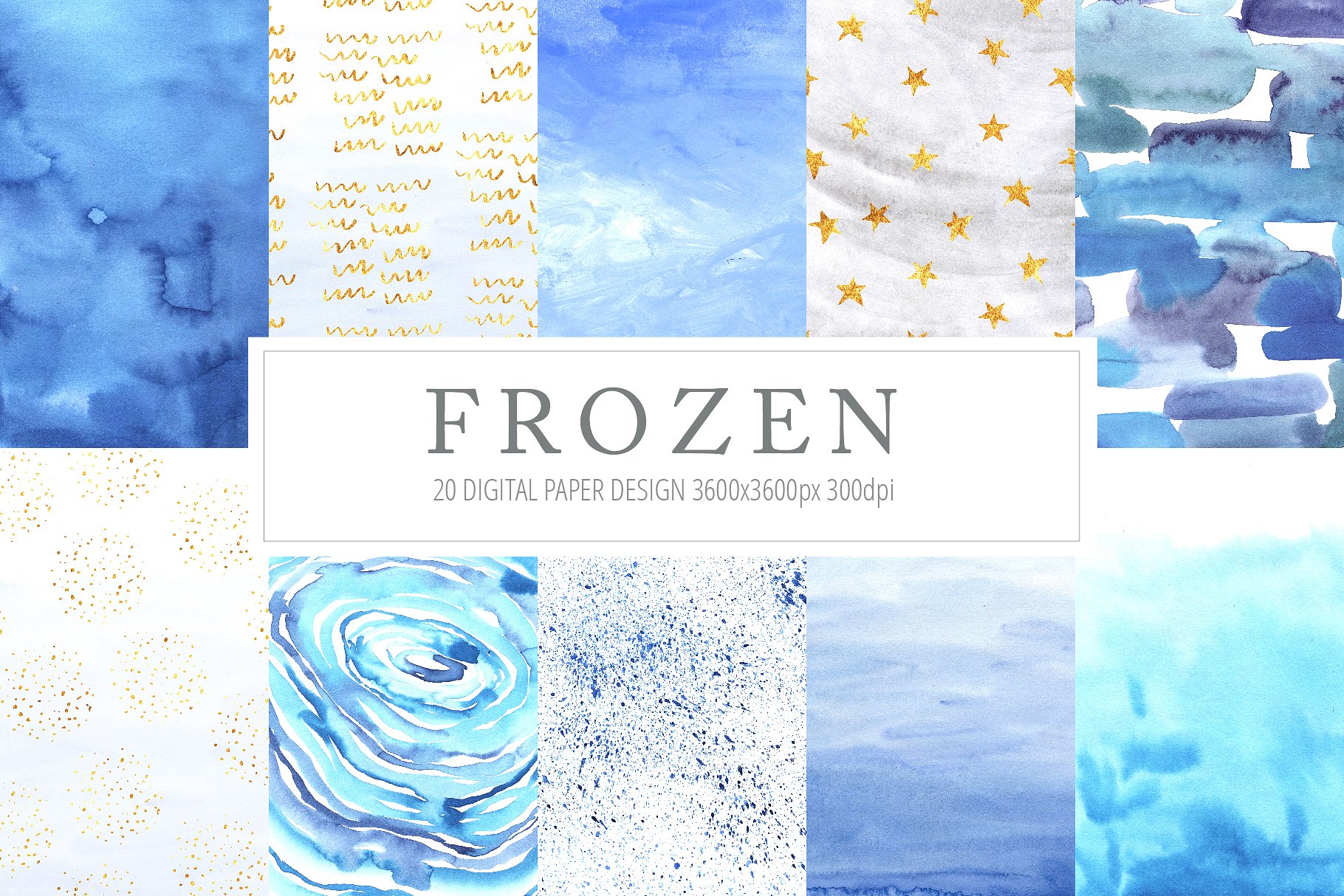 手绘可爱的冬季水彩素材合辑下载 BUNDLE Winter Hygge Watercolor Kit [png,jpg] 1.30 GB插图(12)