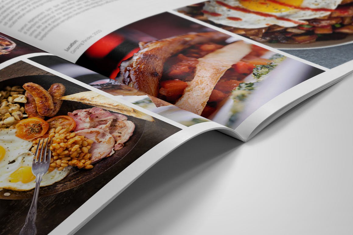 人像摄影艺术作品合集杂志画册设计模板 Photographer Album Portfolio插图(1)