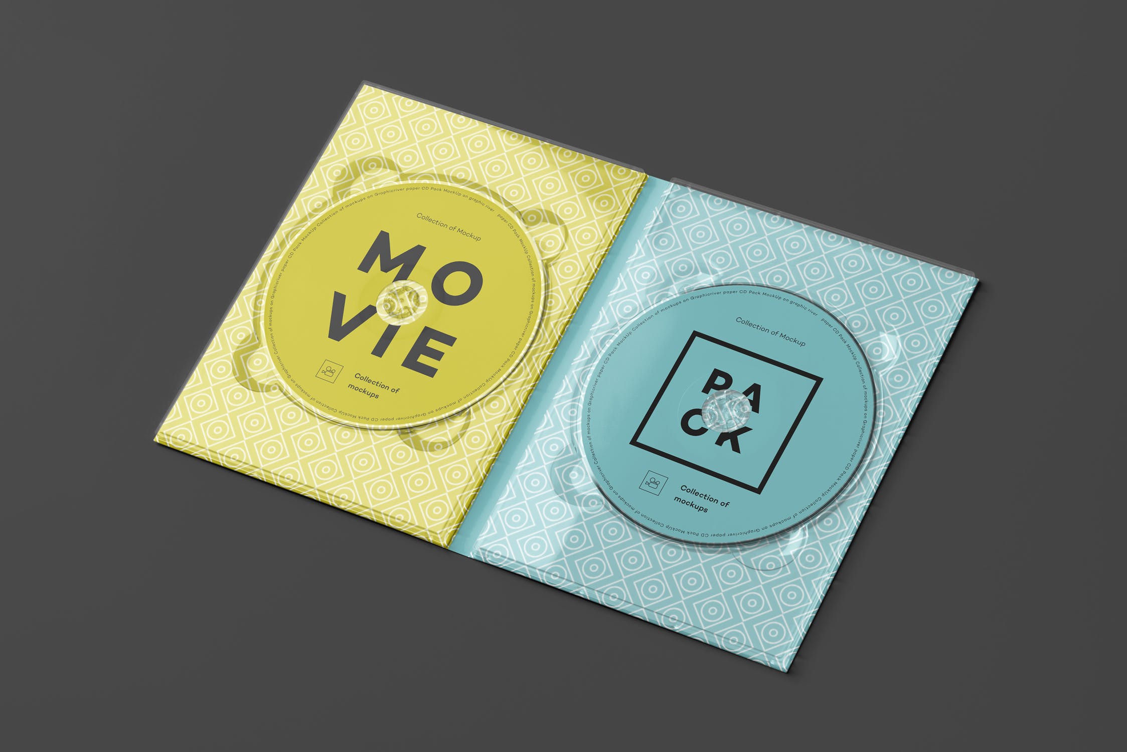 电影DVD包装盒外观设计样机3 Movie Pack Mock-up 3插图(7)