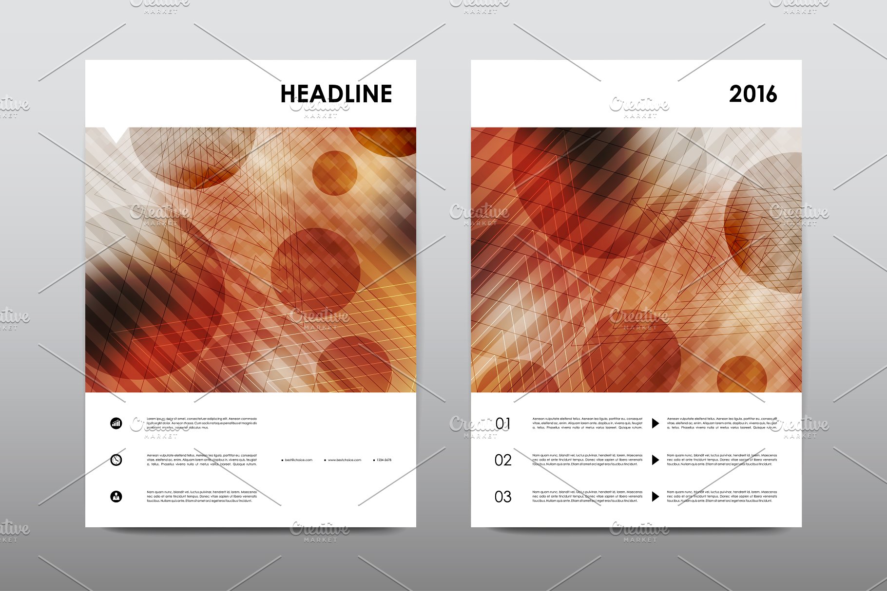 50+商业企业宣传小册子模板 50+ Business Brochures Bundle插图(3)