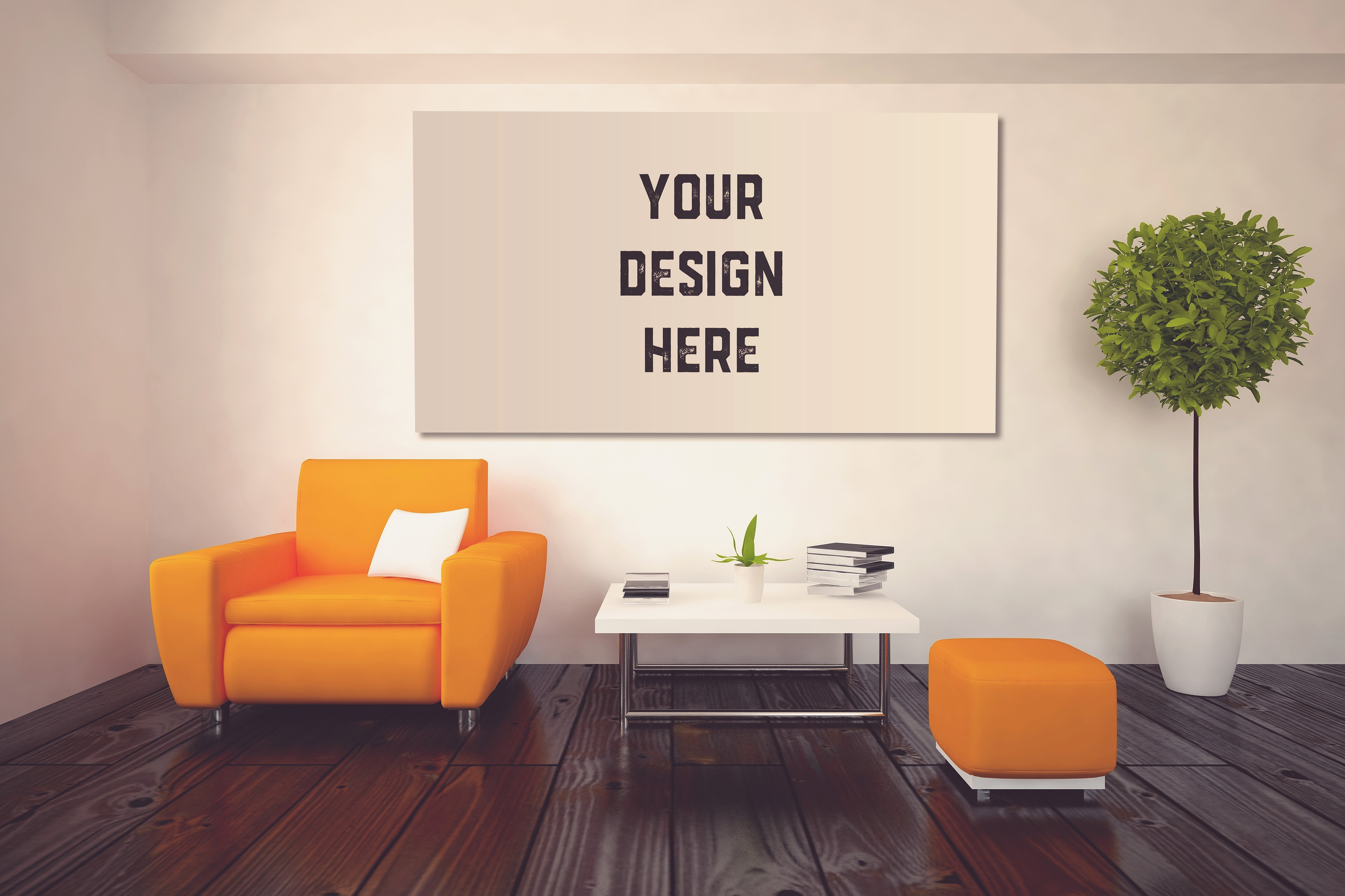 易编辑的墙上画框MOCKUPS模型包插图(10)