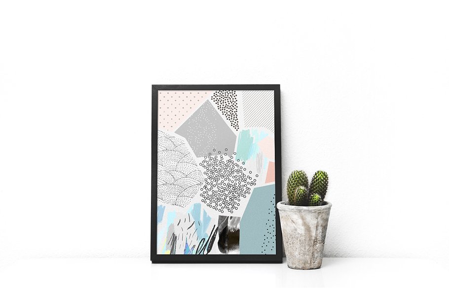 创意艺术图案纹理 Lightness. AI | PDF | JPEG + bonus插图(9)