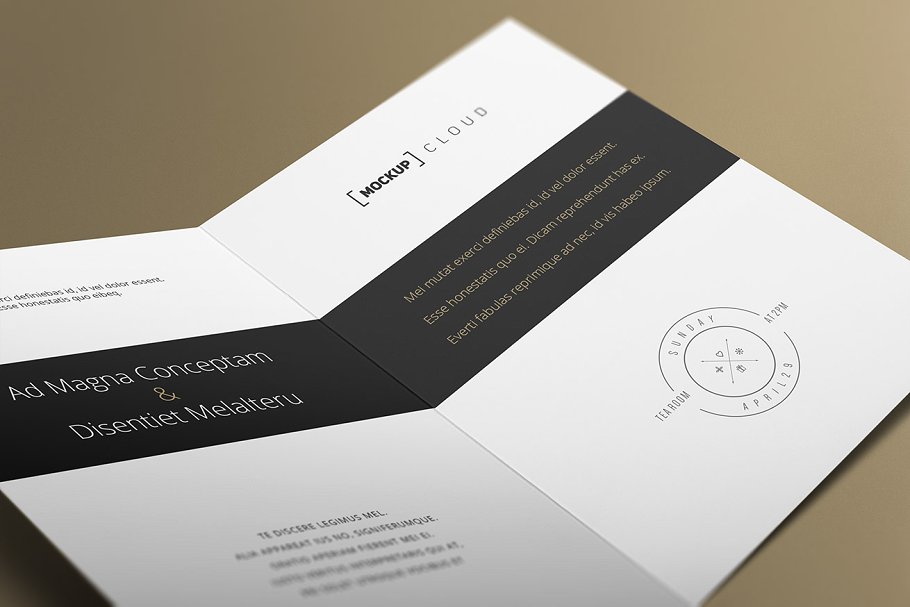 邀请函/贺卡样机模板 Invitation / Greeting Card Mock-Up插图(2)