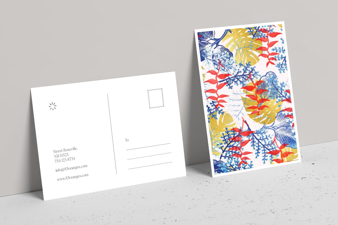 植物印象浪漫水彩艺术办公文具设计套装 Budding Romance Art & Stationary Kit插图(1)