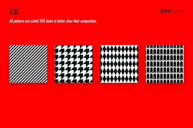 动感魅力包装设计几何图形花纹 Glamour Patterns插图(12)