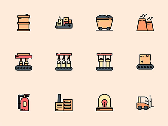 50 枚工业元素图标素材之家精选sketch素材