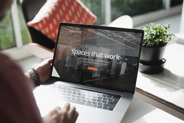 16个不同场景Mac Pro演示样机合集 MacBook Pro Responsive Mock-Up插图(3)