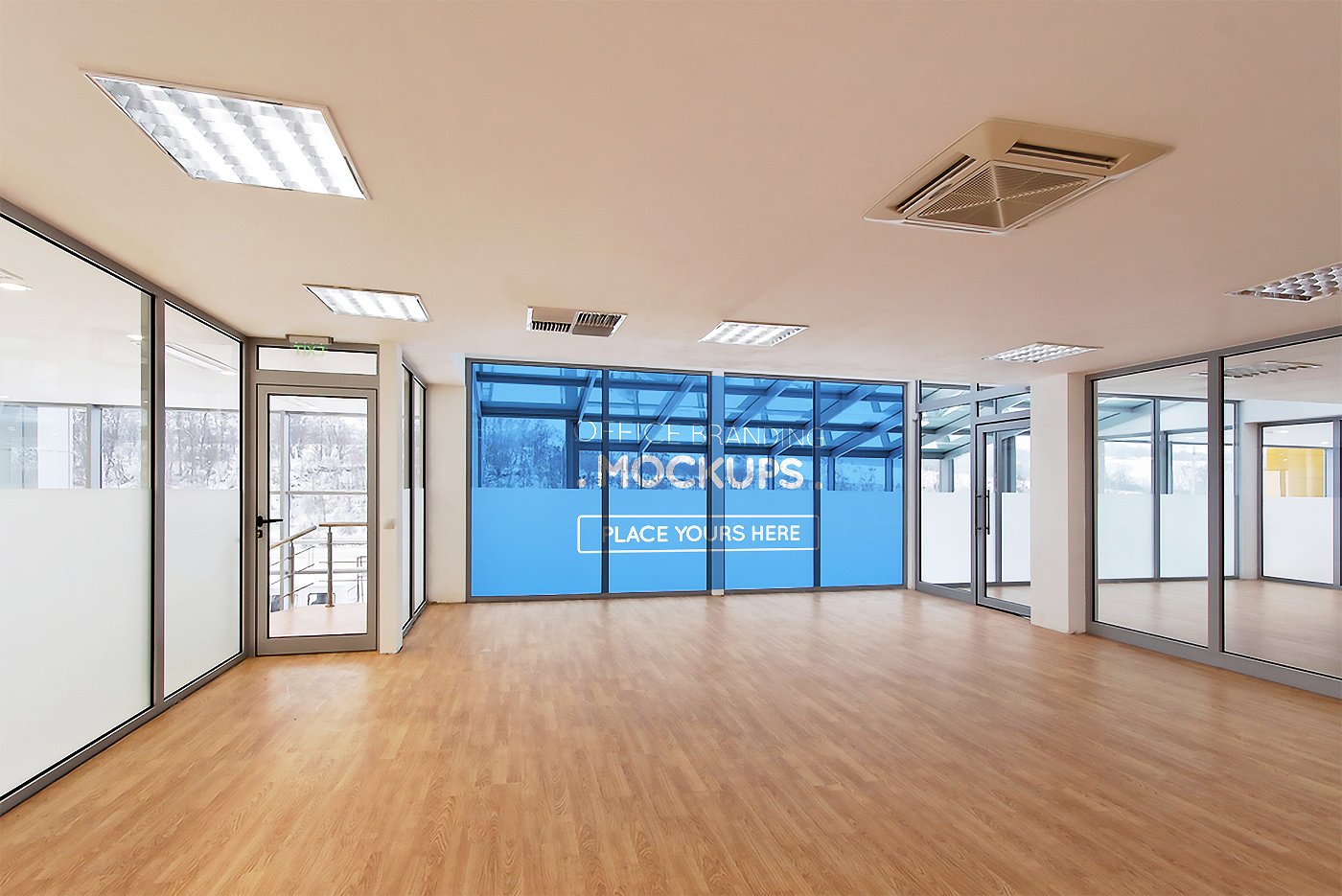 20多个办公室品牌样机展示模型mockups插图(18)