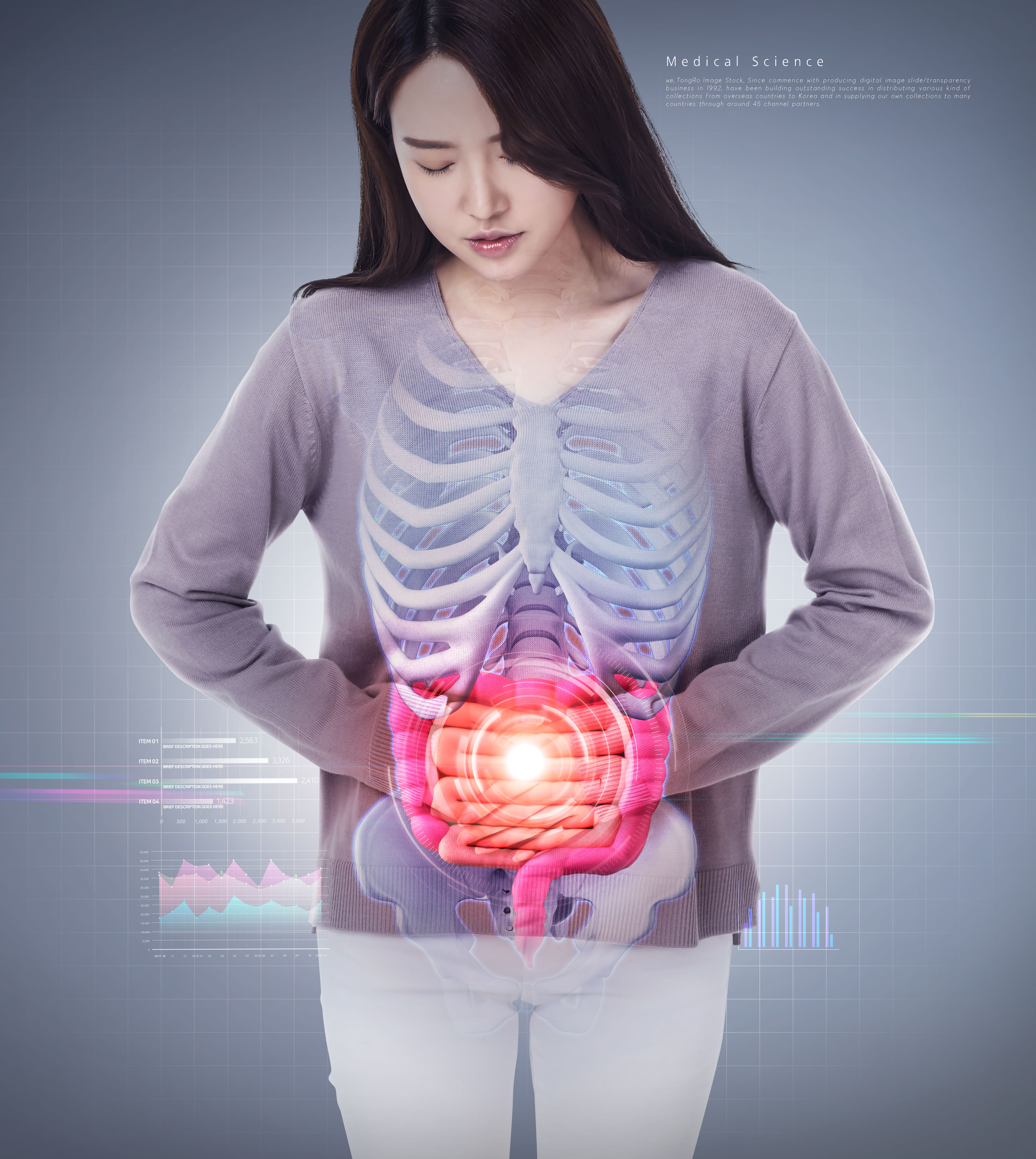 身体部位关节炎医学主题海报psd模板插图(4)