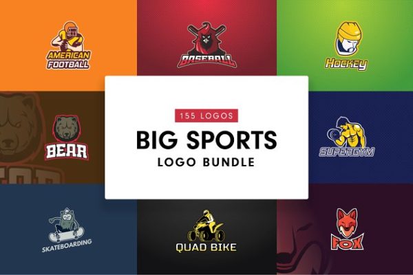 体育运动主题Logo模板合集 Sport Logo Bundle
