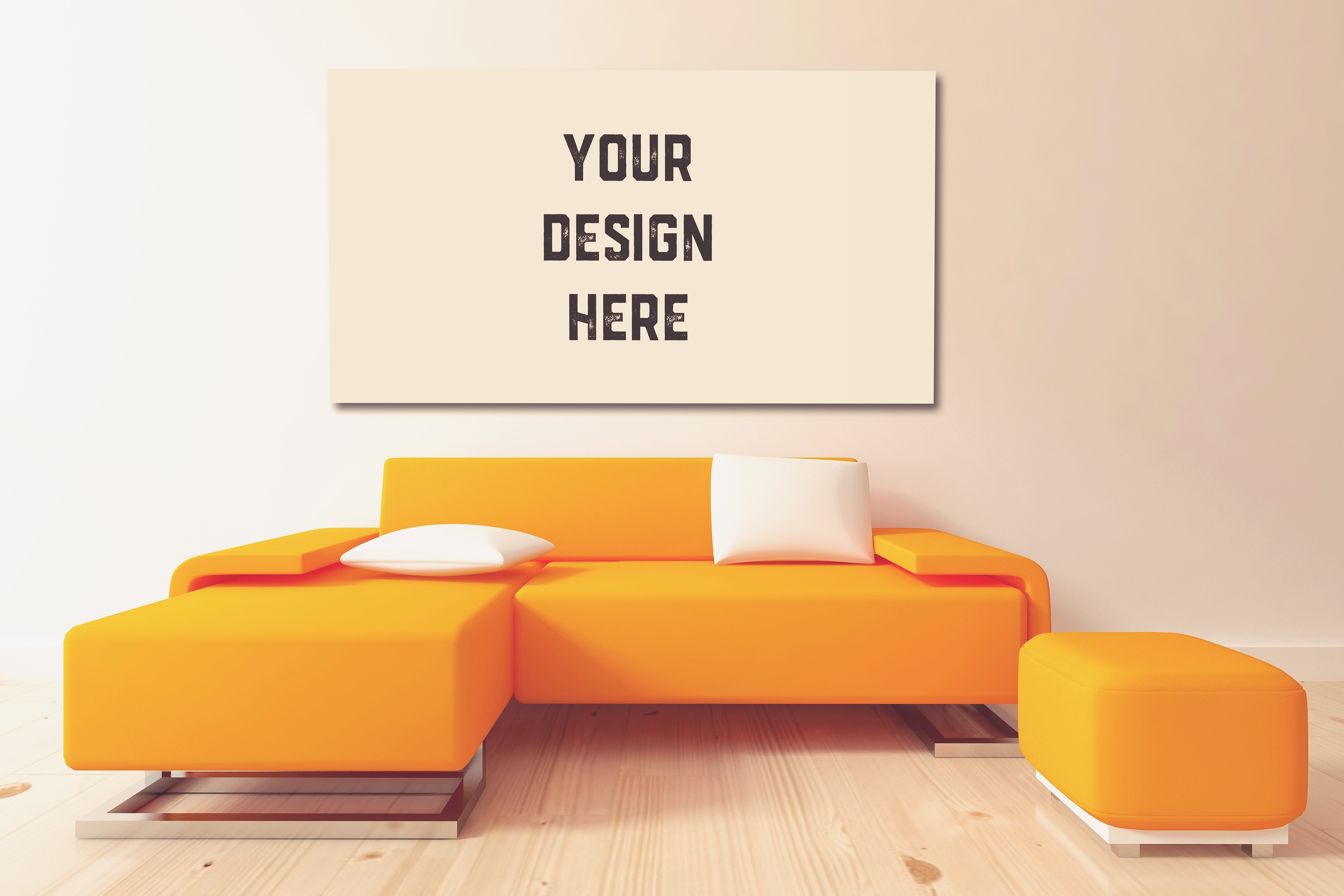 易编辑的墙上画框MOCKUPS模型包插图(6)