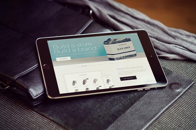 iPad平板电脑屏幕设备样机v4 iPad Screen Mockup v4插图(5)