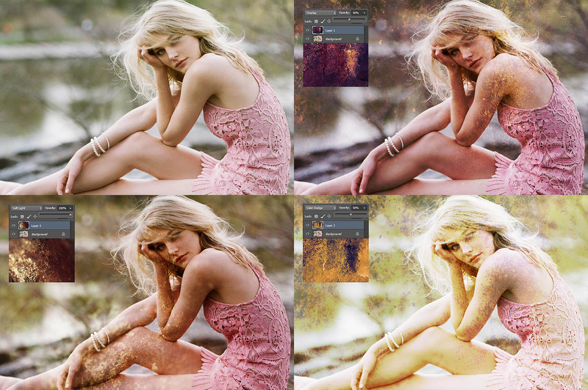 10个超赞铁锈质感的抽象背景 10 Overlay Backgrounds