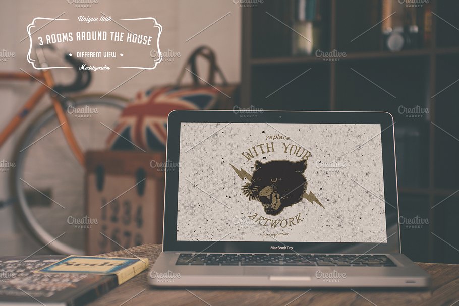 巨无霸14K超高分辨率相框场景样机模板 Showroom [15GB]插图(4)