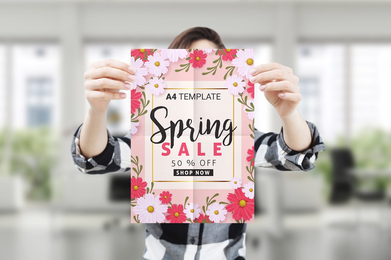 高品质的时尚女模特海报宣传单DM样机VI展示模型mockups插图(5)