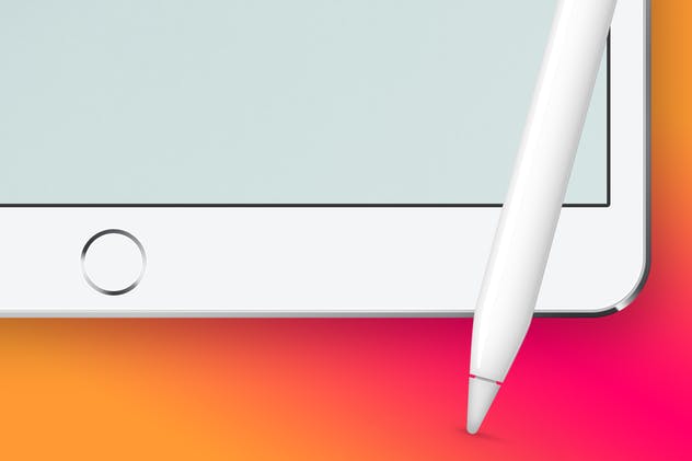 iPad Pro平板电脑应用界面展示样机 iPad Pro App Screen Presentation Mockup插图(2)