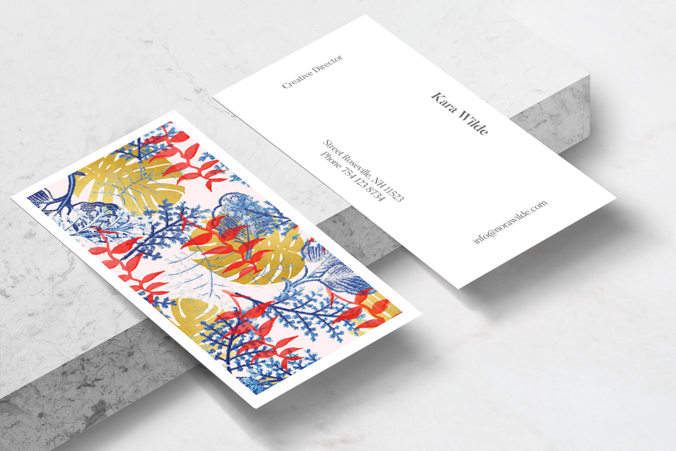 植物印象浪漫水彩艺术办公文具设计套装 Budding Romance Art & Stationary Kit插图(3)