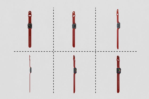 智能Apple手表设备展示样机 Apple Watch Kit Mockup插图(2)