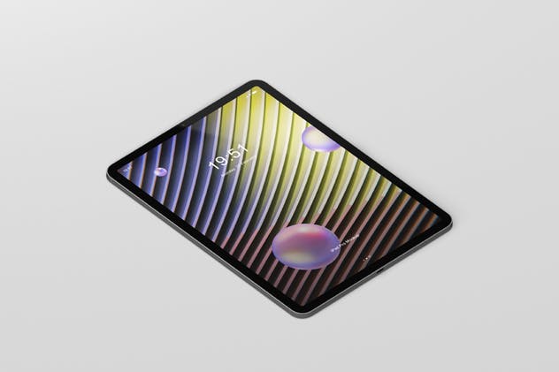 iPad Pro平板电脑屏幕设备样机 Pad Pro Tablet Screen Mockup插图(1)