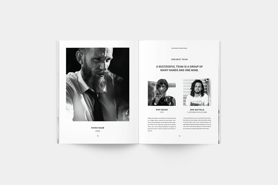 标准化商业计划书设计模板 Business Proposal插图(6)