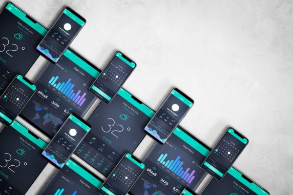 Android&amp;iOS应用UI设计效果图样机模板v2 Android &amp; iOS Mockup V.2