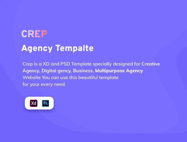 素材库下午茶：精美创意的代理网站UI设计素材库精选模板[XD,PSD]