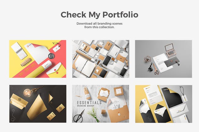 品牌VI设计展示&场景样机合集 Branding Mockup Essentials Vol. 1插图(6)