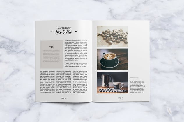 创意时尚生活方式杂志设计INDD模板 Creative Magazine插图(10)