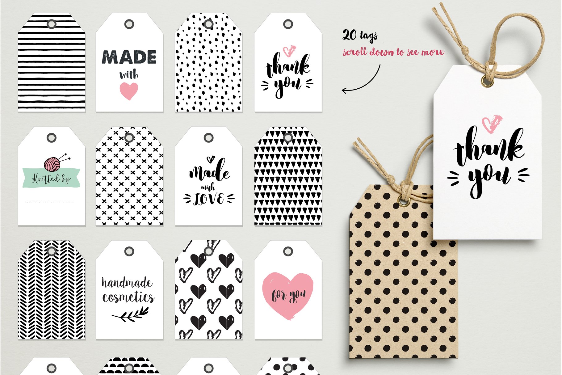 手工制作/工艺品和DIY艺术设计素材集 Handmade, craft & DIY, artist bundle插图(2)