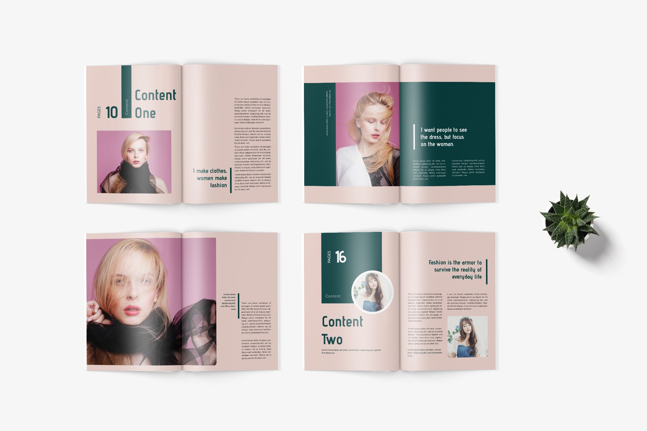 时尚服饰品牌产品素材库精选目录设计模板 Candyturf Fashion Lookbook Catalogue插图(3)