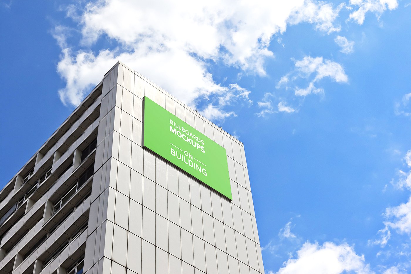 建筑物的广告牌样机展示模型mockups插图(8)