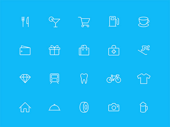 66 枚生活类图标素材之家精选sketch素材