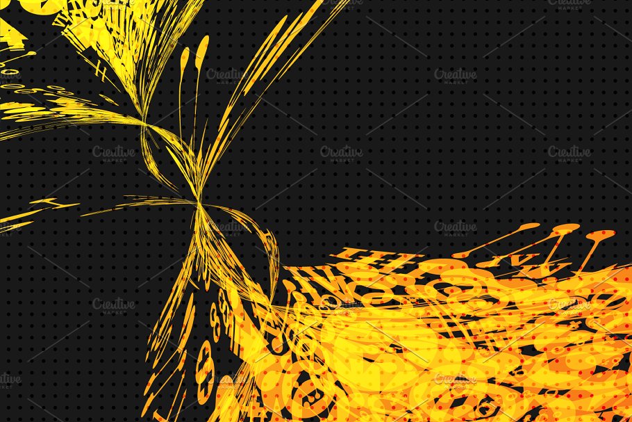 一组抽象背景  Abstract backgrounds插图(3)